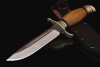 Финка НКВД, клинок 95х18 (эл.ковки). Рукоять дуб.